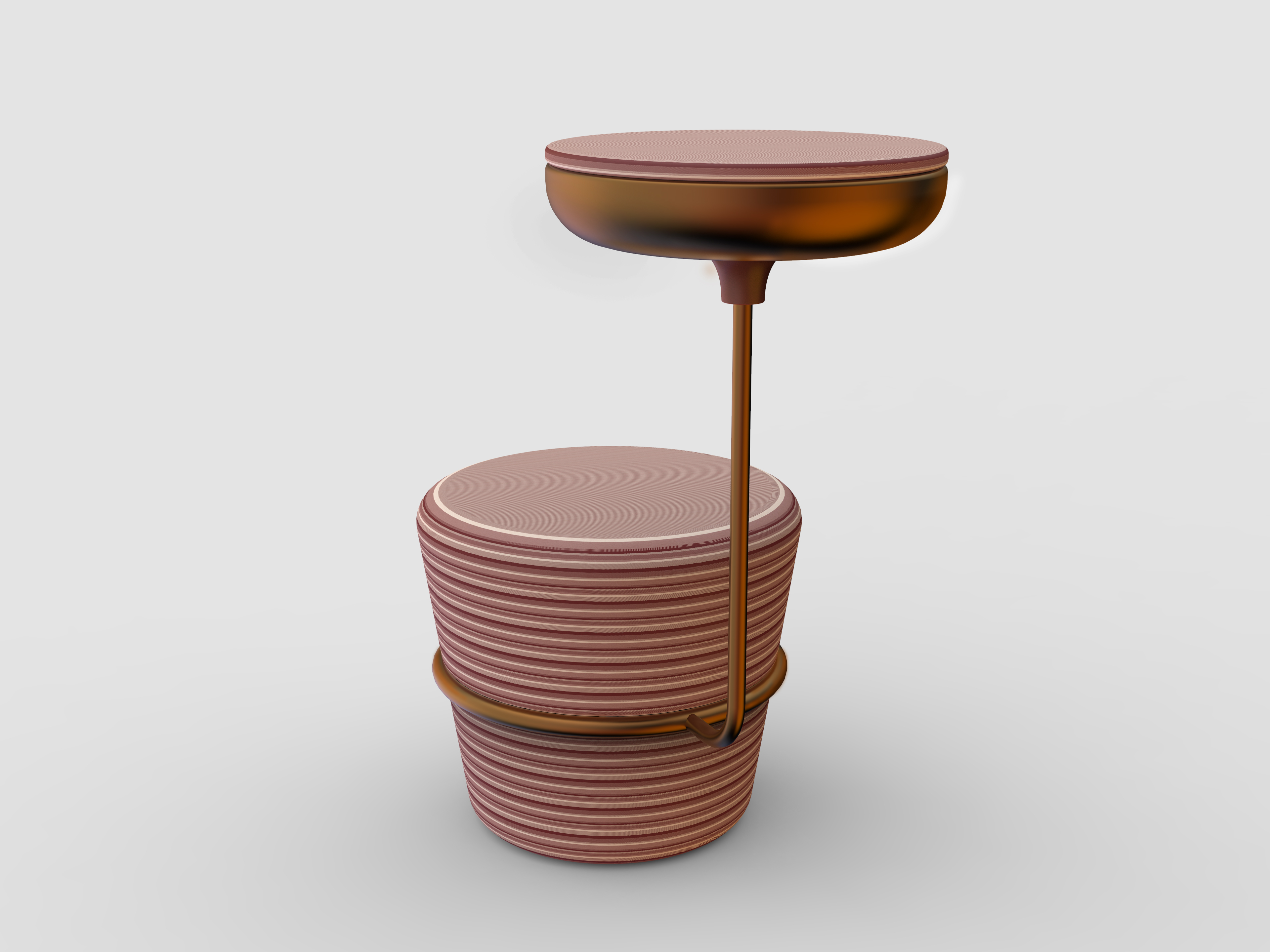 Sit on a soft stool and work anytime, anywhere，