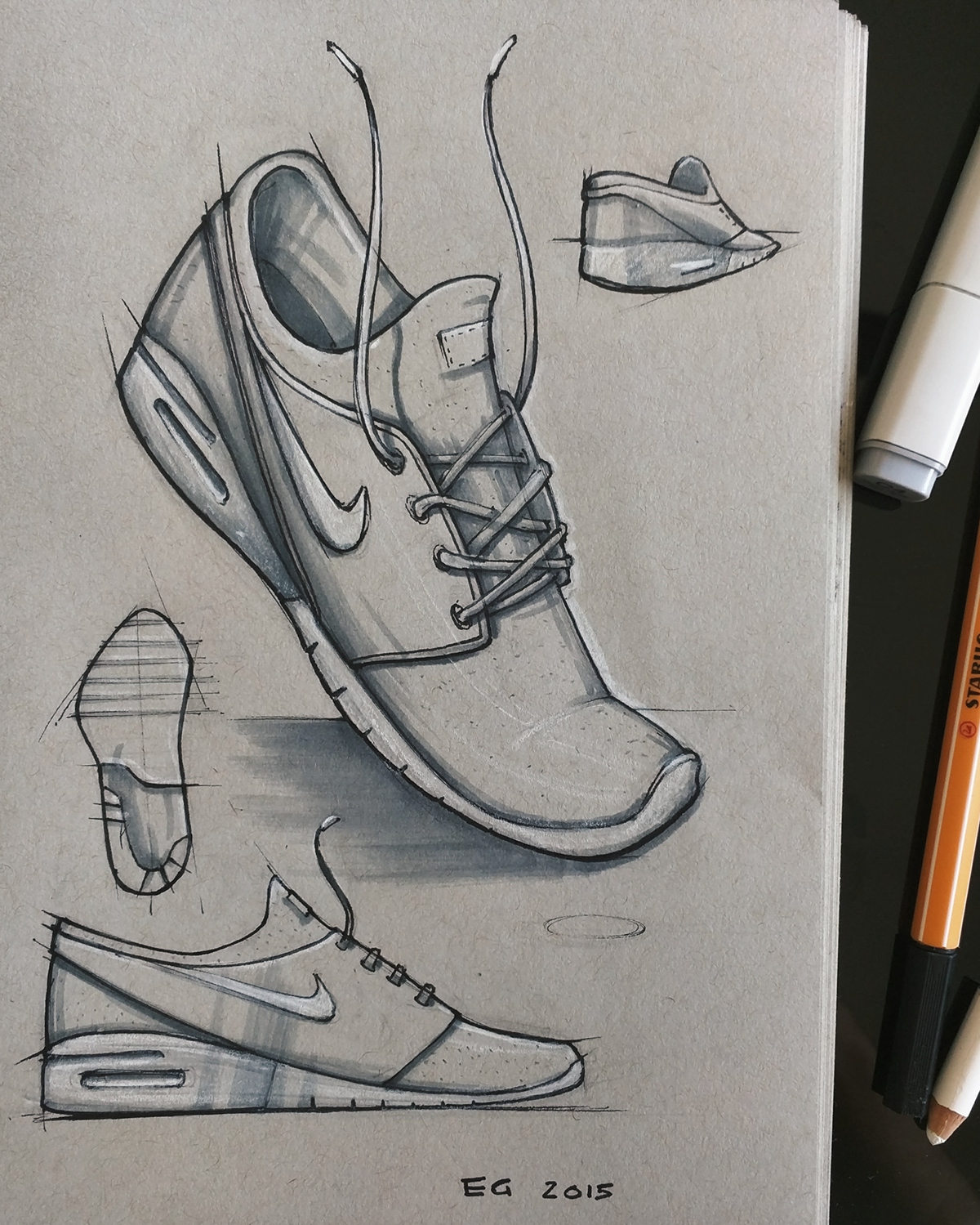 sketch，Carefully selected，fine，Industrial hand drawing，