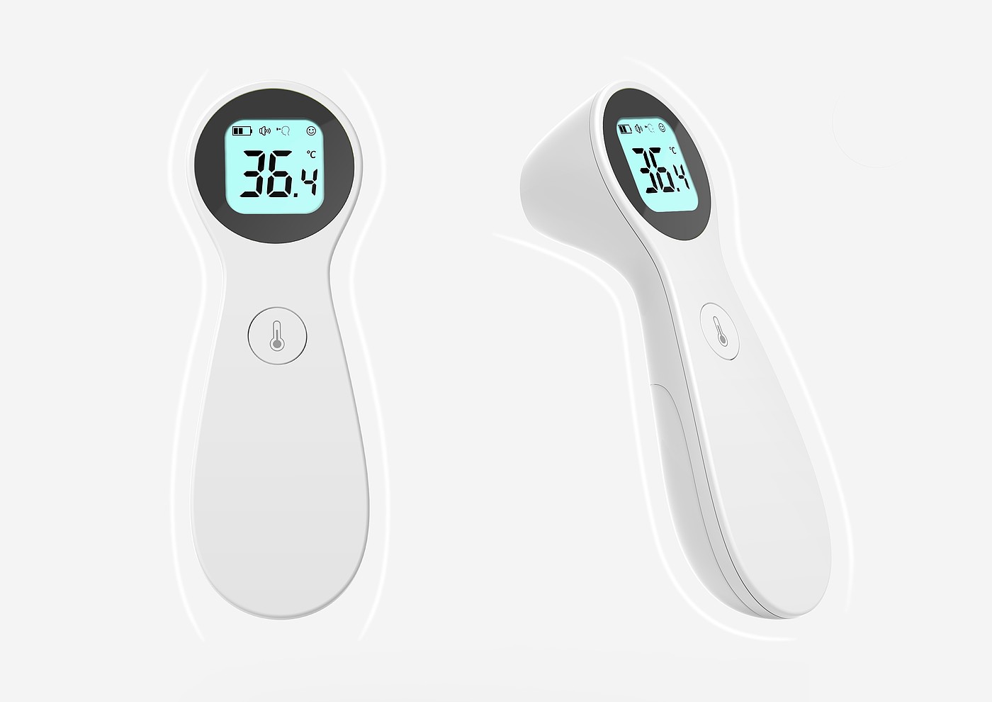 Infrared temperature instrument，2020 CGD contemporary good design award，Kangtai medical system (Qinhuangdao) Co., Ltd，