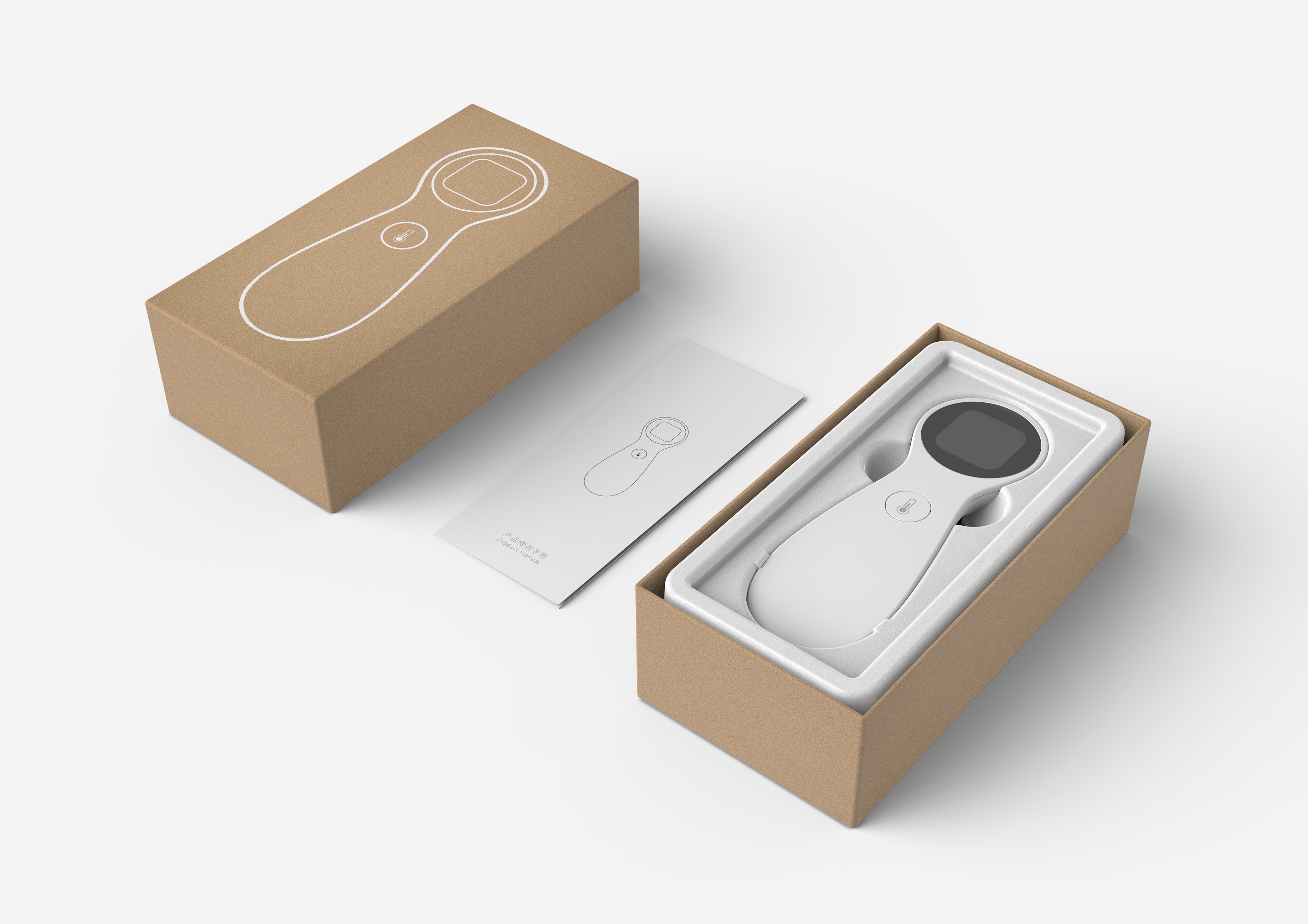 Infrared temperature instrument，2020 CGD contemporary good design award，Kangtai medical system (Qinhuangdao) Co., Ltd，