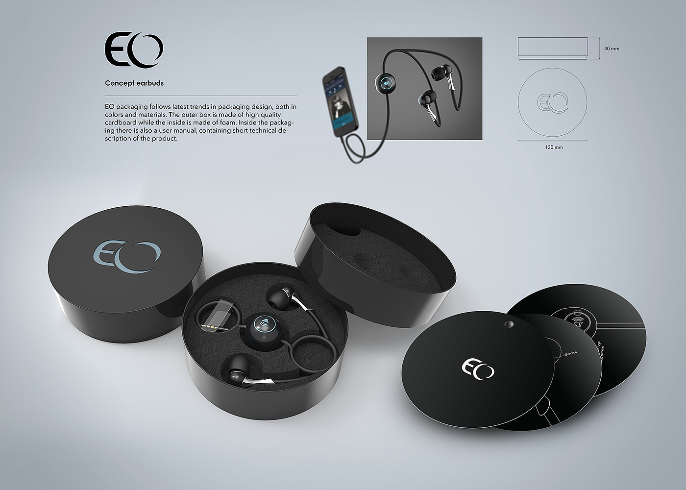 high-end，headset，In ear，EO buds，