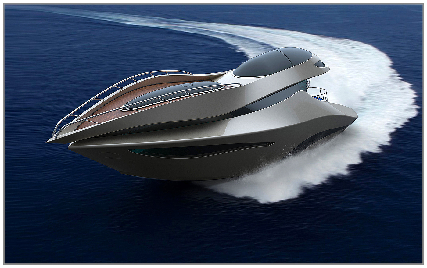 Yacht appreciation，Nebula，Super concept，yacht，