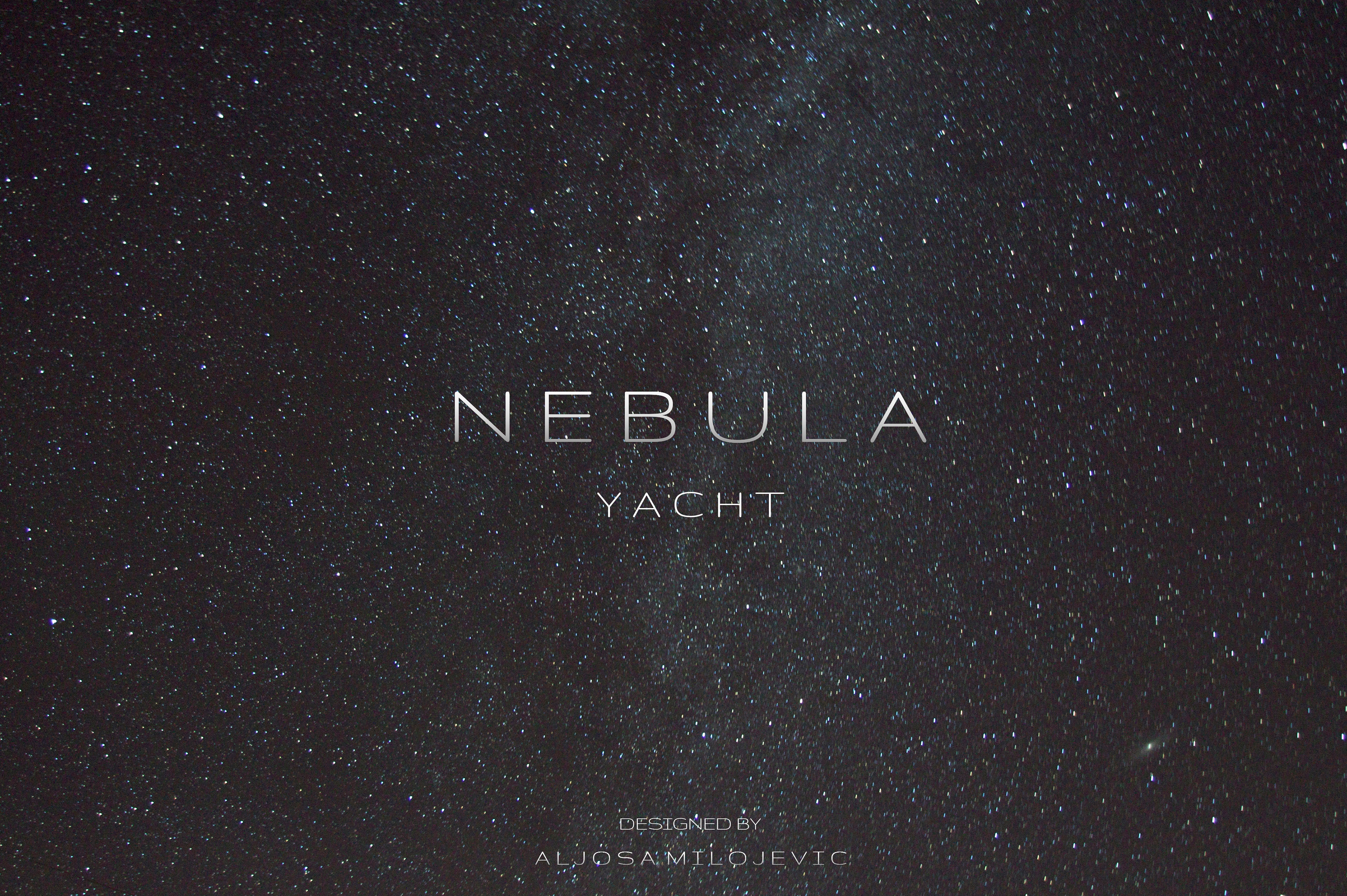 Yacht appreciation，Nebula，Super concept，yacht，