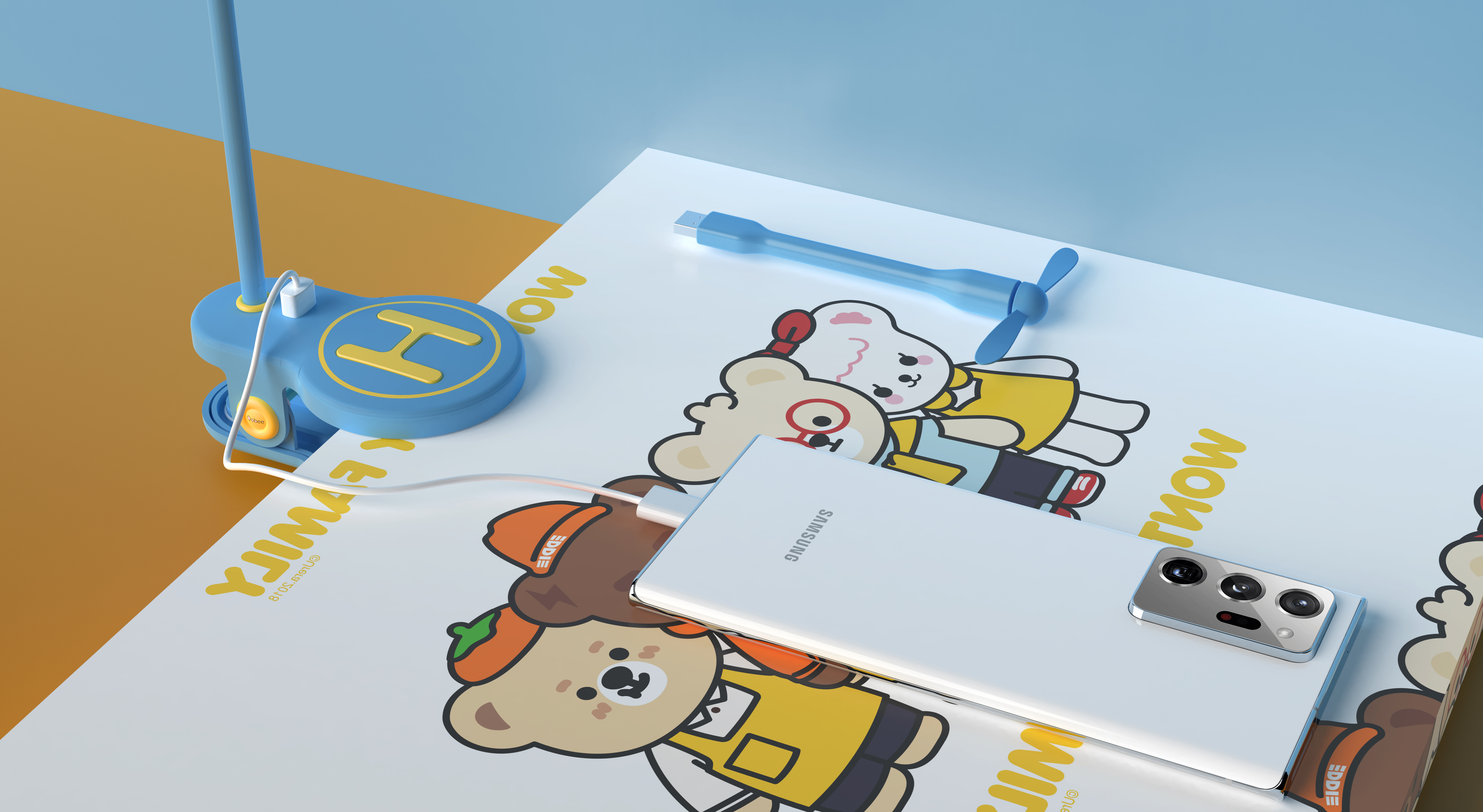 Bluetooth Speaker ，Clip table lamp，Night light，IP Product Family，lovely，Creative products，Life products，