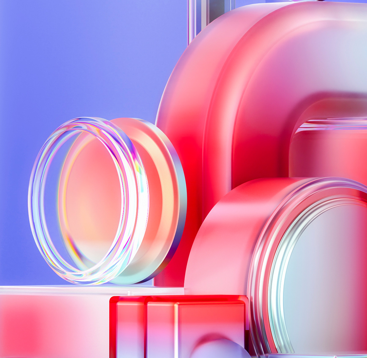 Rob Ju árez，Artwork，Glass products，Color art，