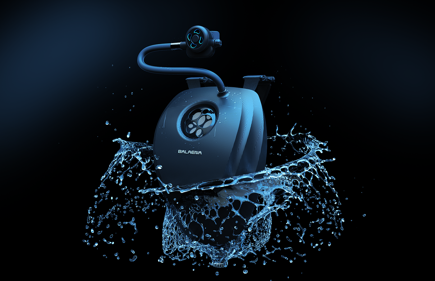 respirator，diving，conceptual design，outdoor sport，oxygen，