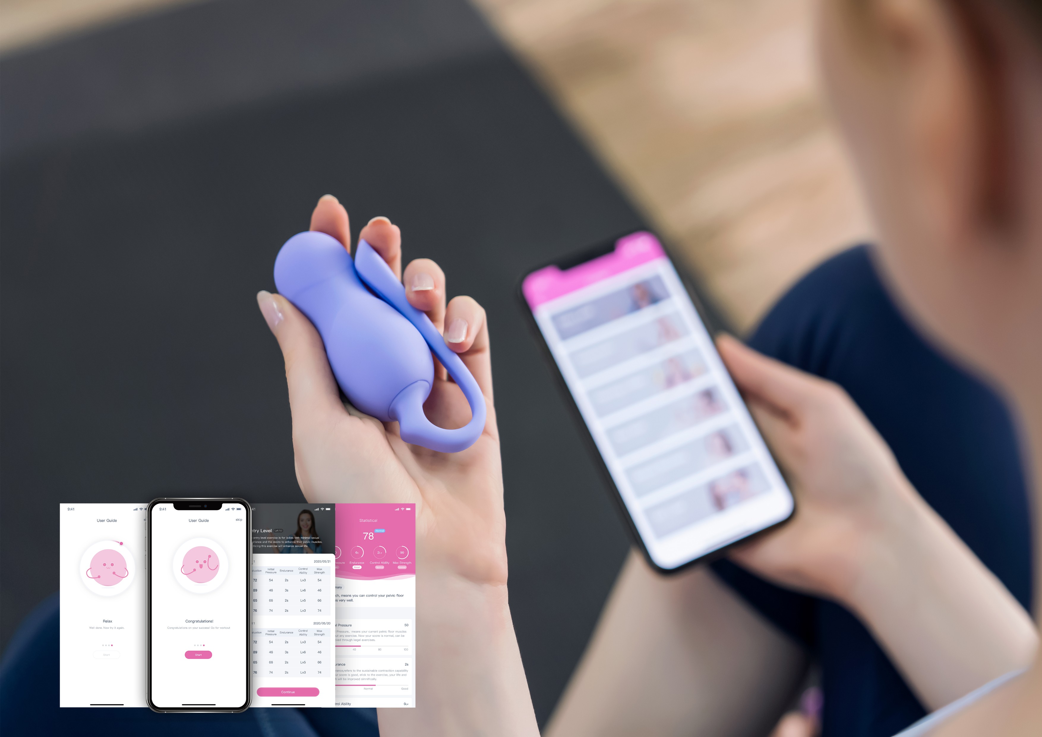 Postpartum rehabilitation，2020 CGD contemporary good design award，Lollipop Technology (Hangzhou) Co., Ltd，