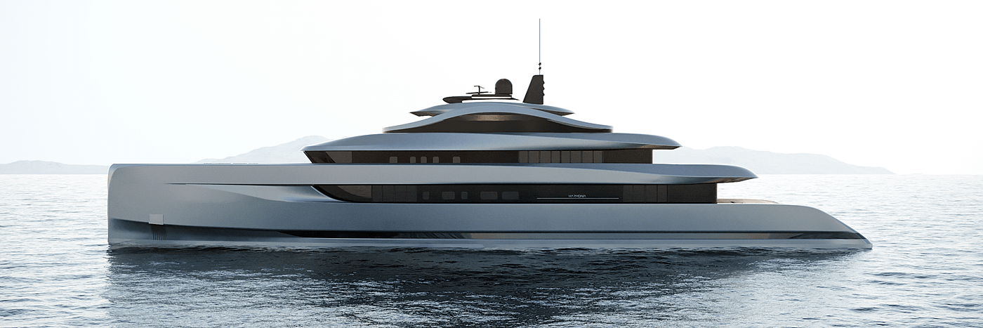 Romulo Ferreira，Harmonia，liner，ship，conceptual design，