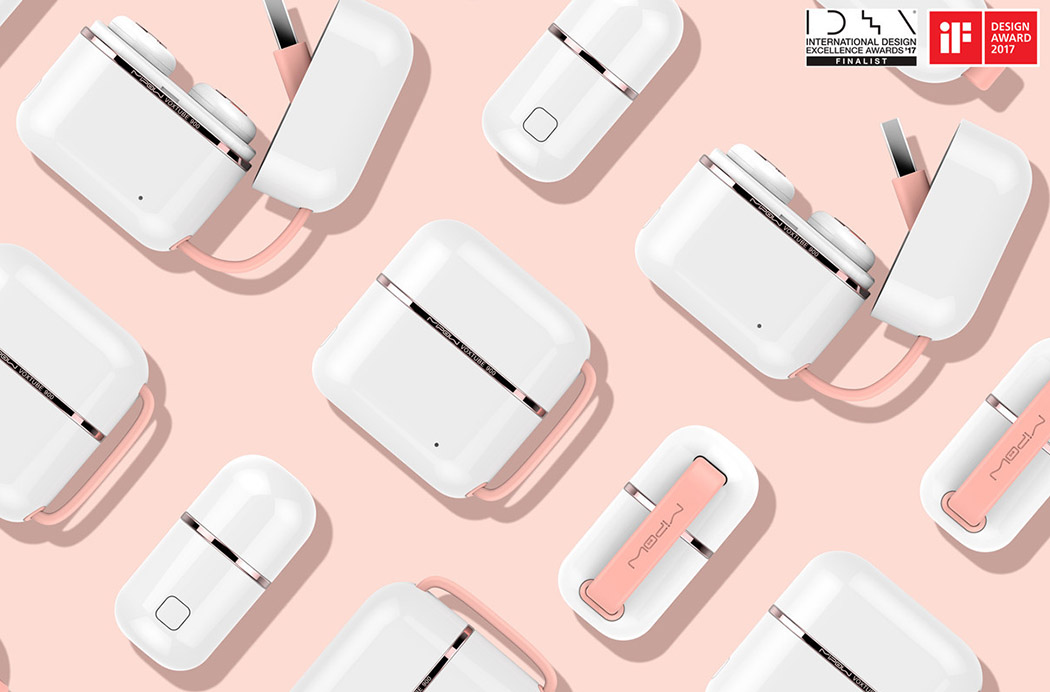 Wireless headset，concept，Storable，Voxtube 900b，If Award，