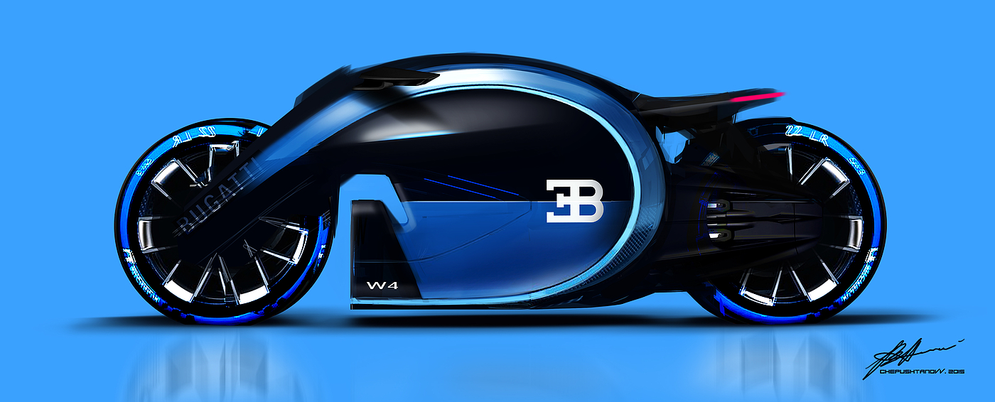 concept，motorcycle，Bugatti，