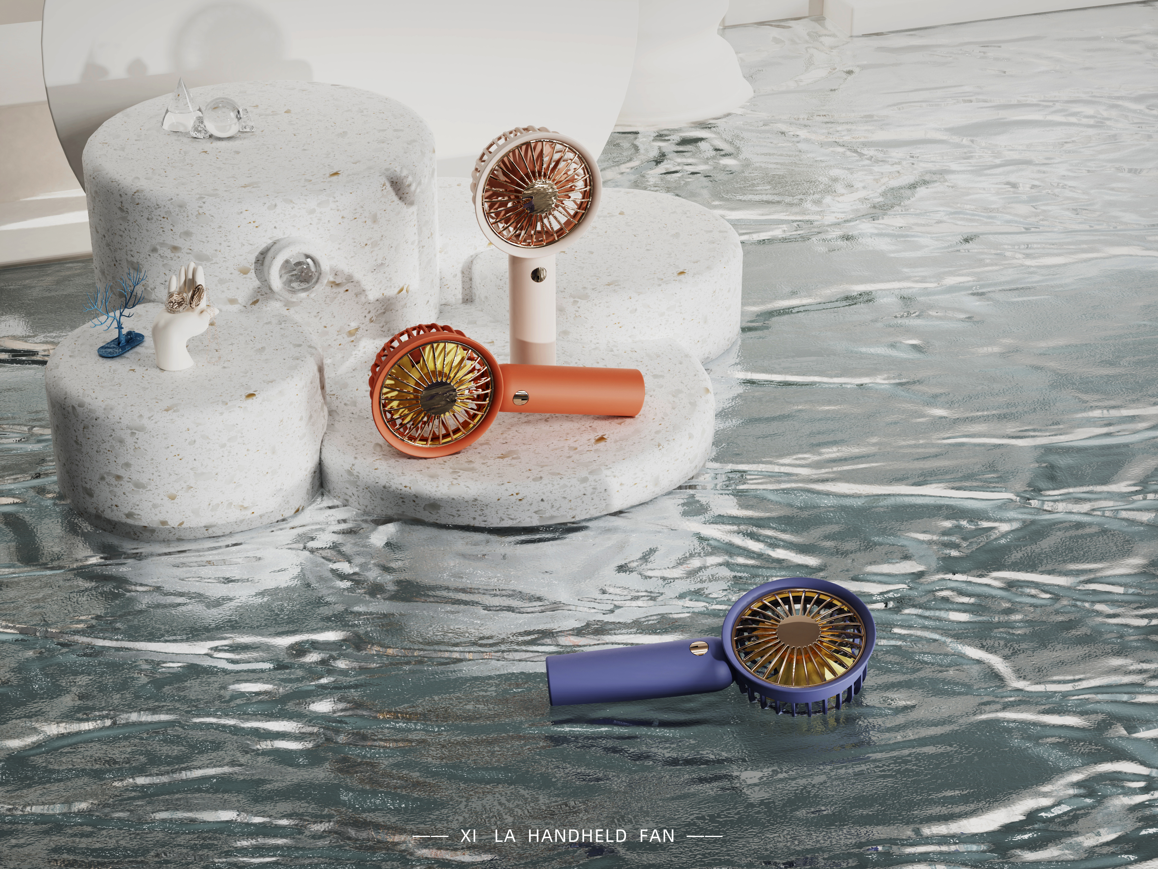 Fan，combination，Retro，