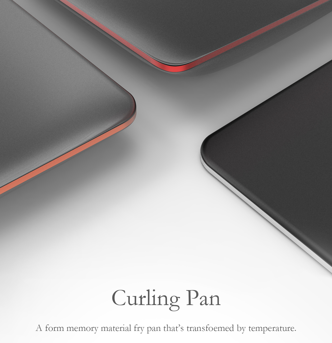 red dot，Frying pan，curve，the republic of korea，beautiful，Kitchenware，