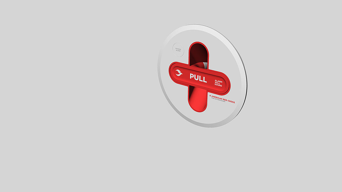 Fire Extinguisher，concept，disassemble，