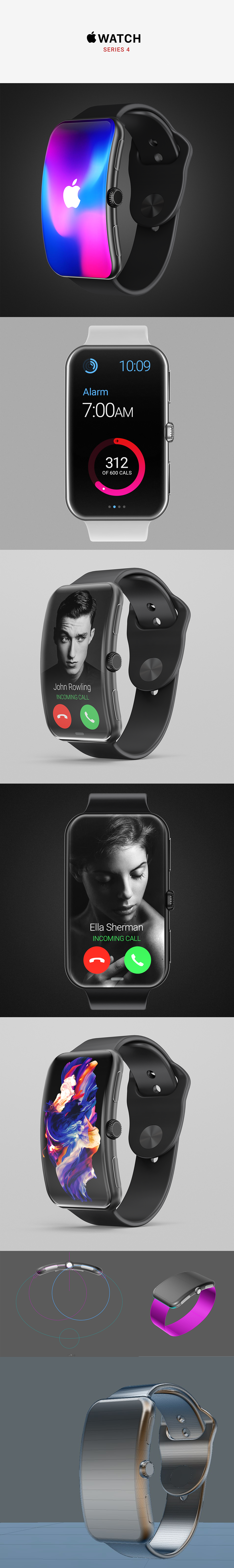 Apple watch，工业设计，电子产品，