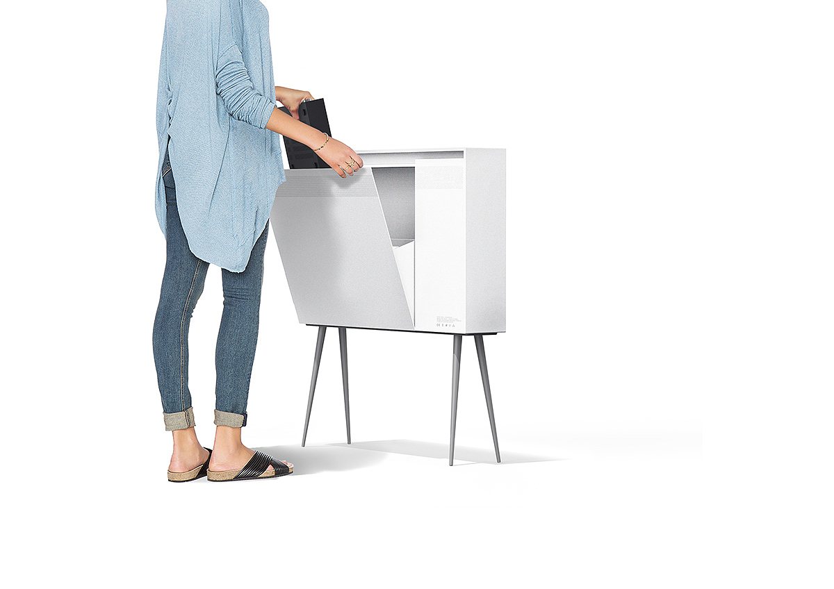 television，Router，Maison，white，