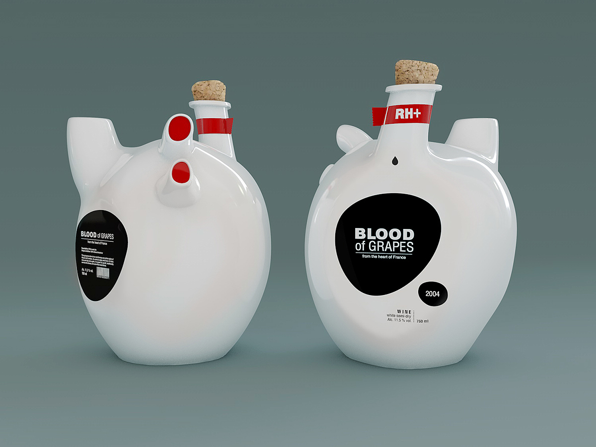 Heart，The wine bottle，Wine vessel，red wine，