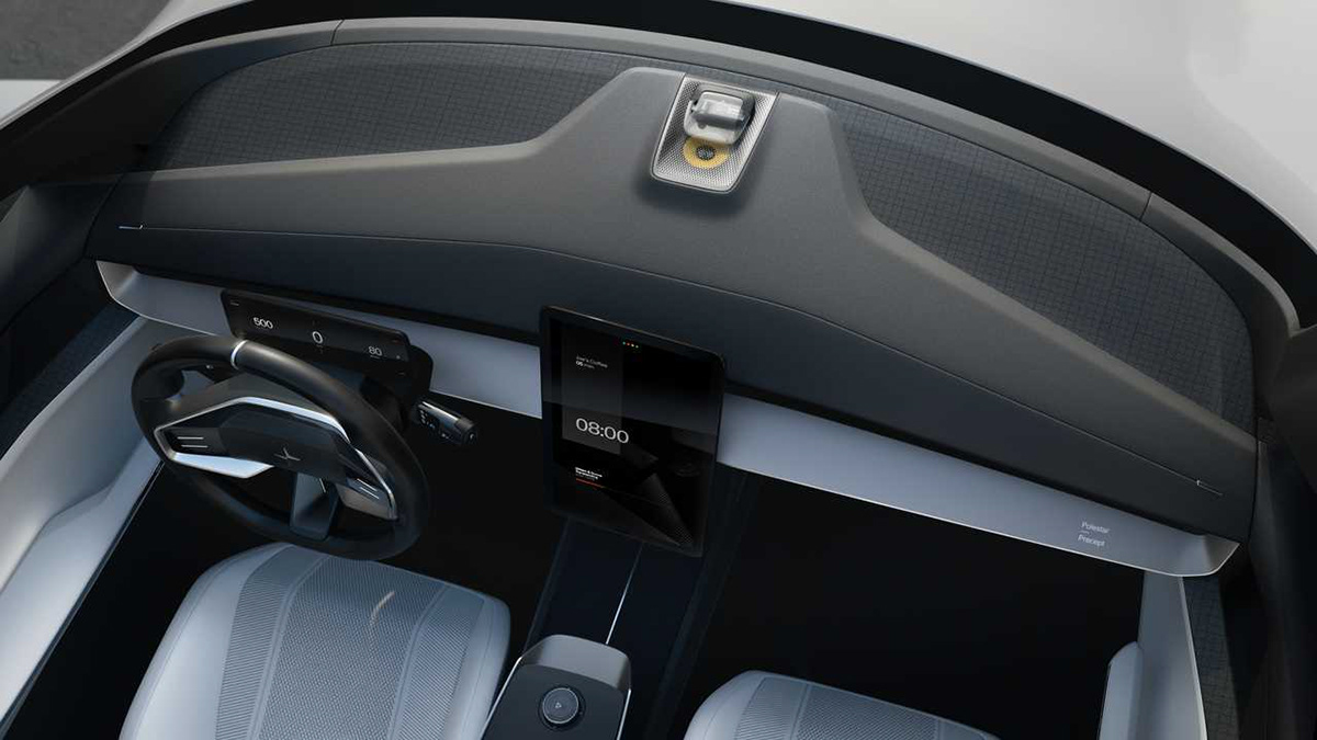 Polestar Precept Int，automobile，Hand drawn，Interior design，
