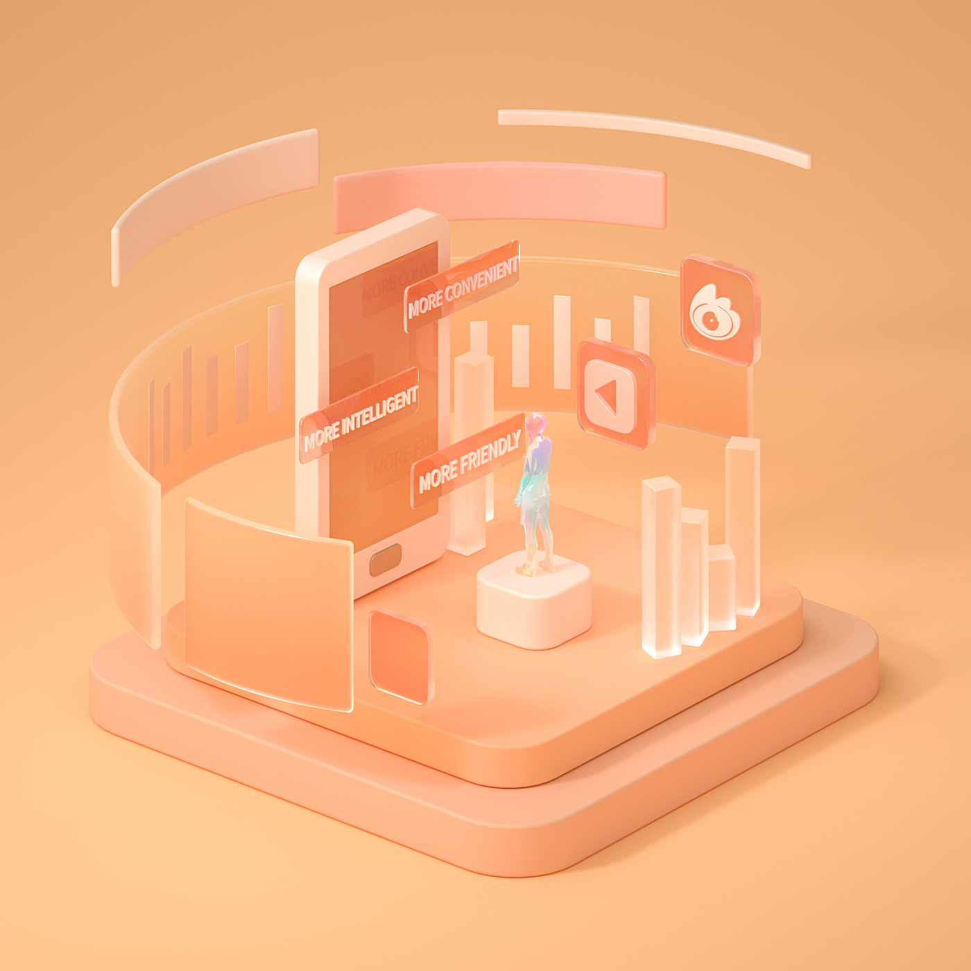 c4d，modeling，OC rendering，