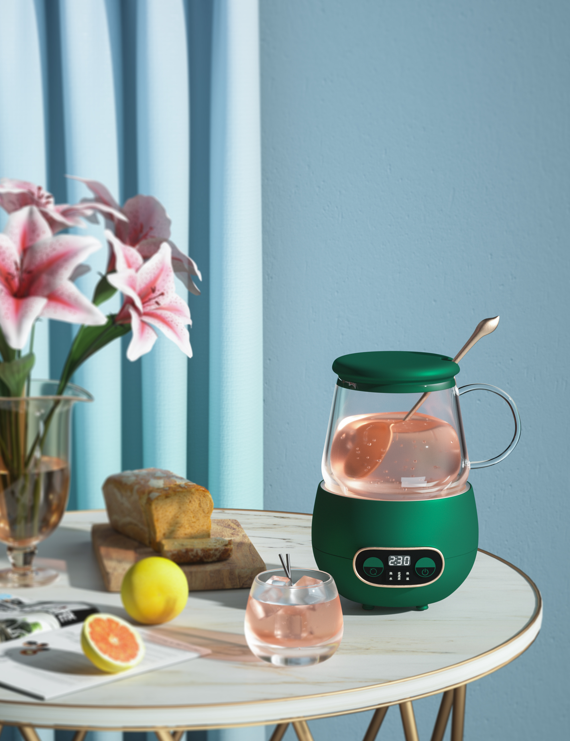 c4d，modeling，OC rendering，