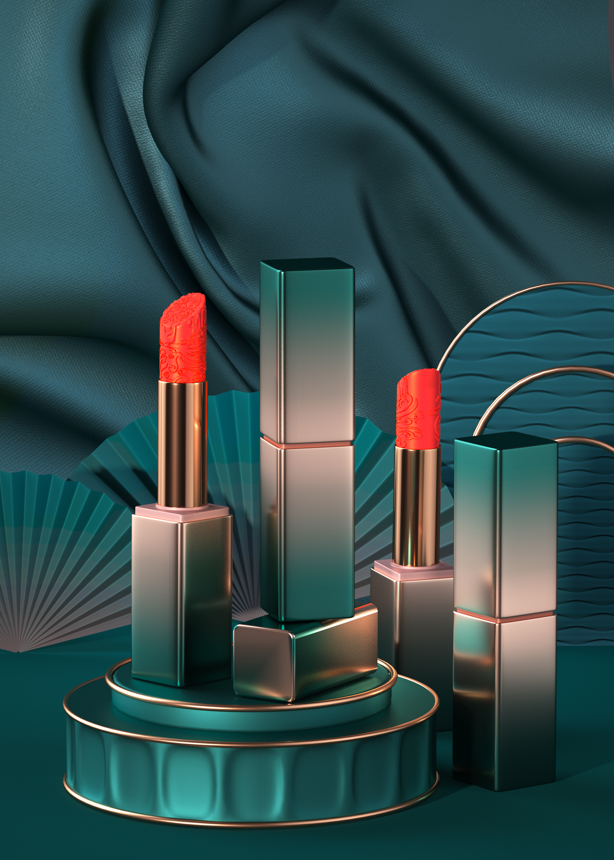 c4d，modeling，OC rendering，