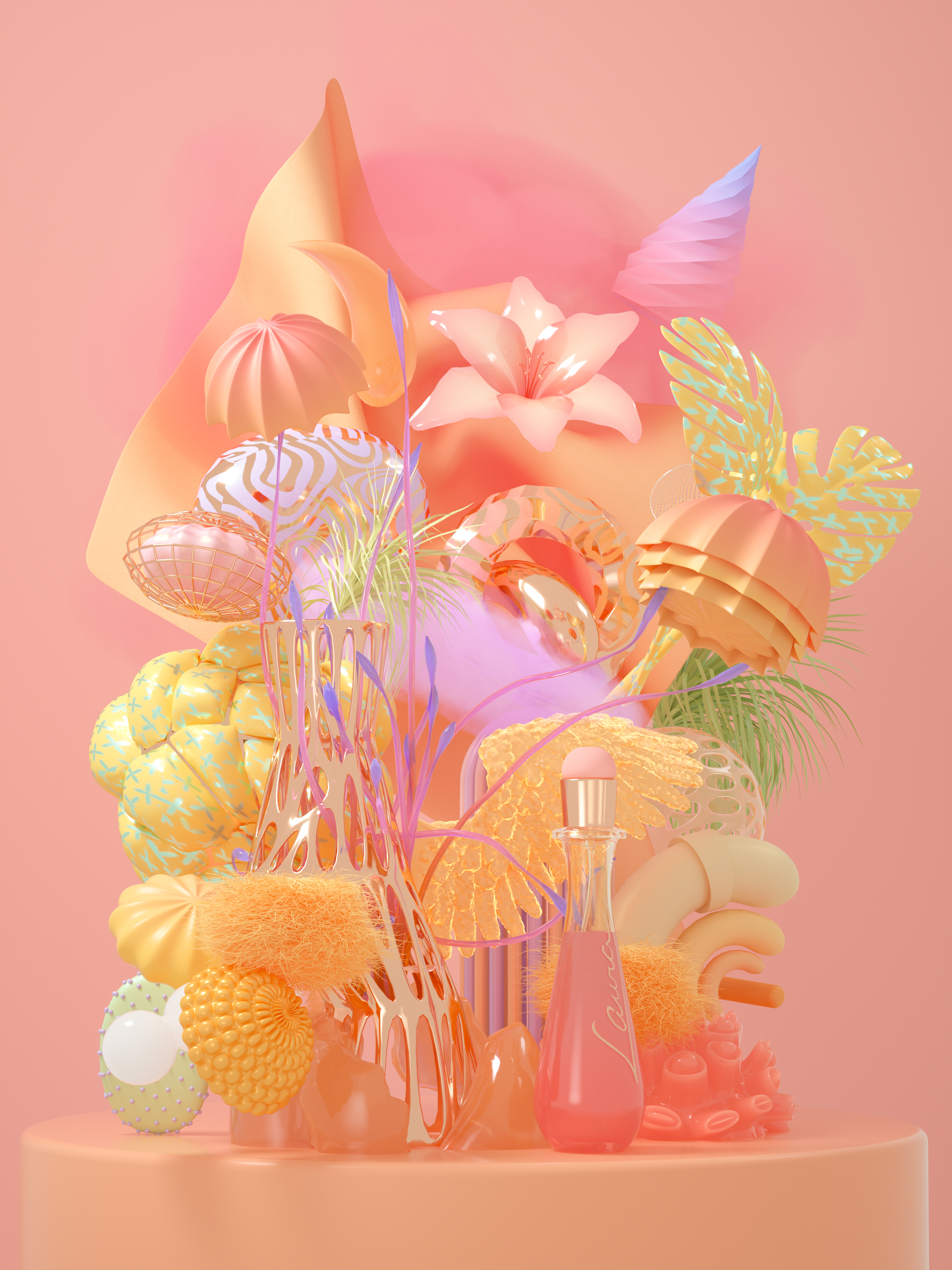 c4d建模oc渲染练习