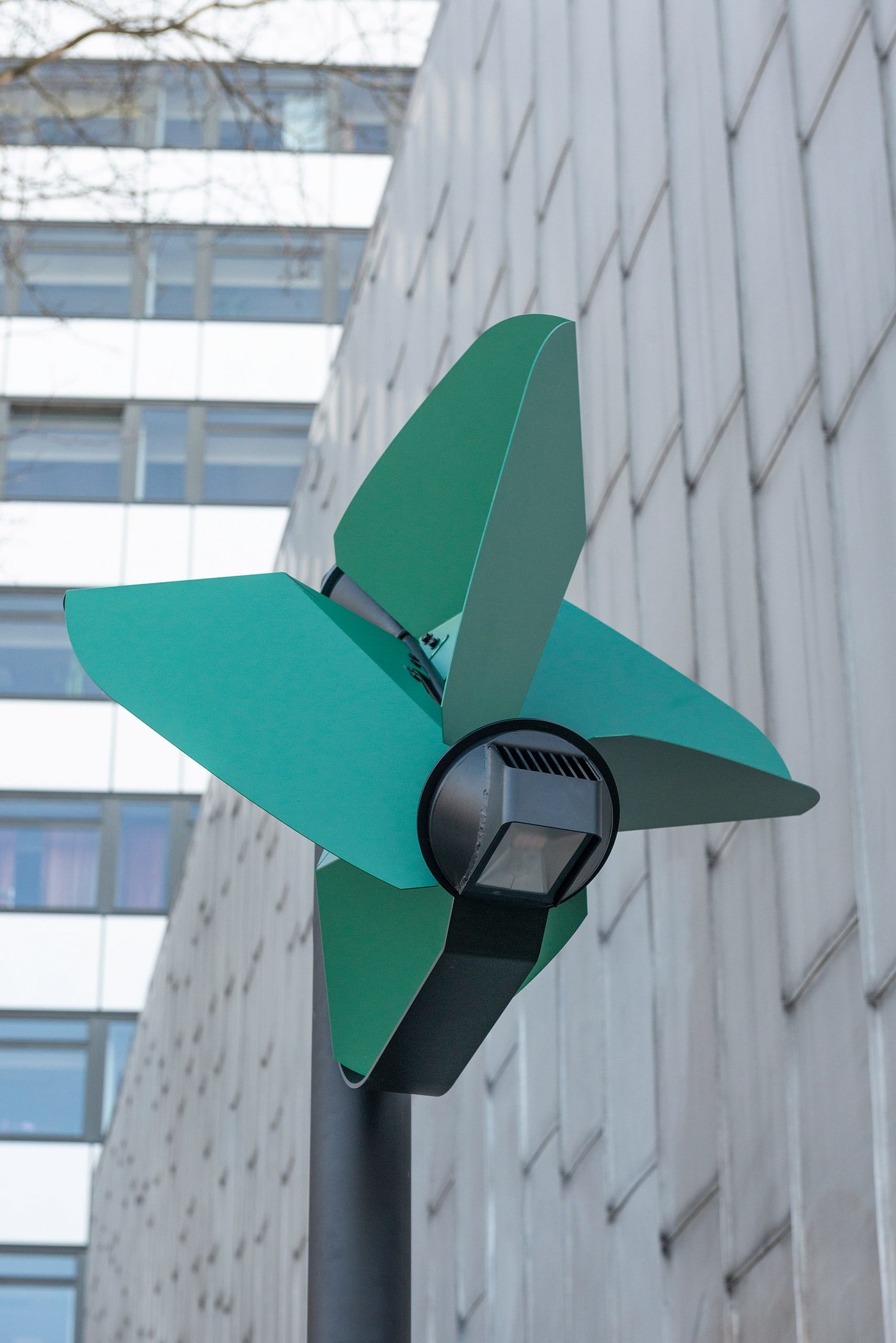 Papilio，The lamp post，street lamp，sustainable，