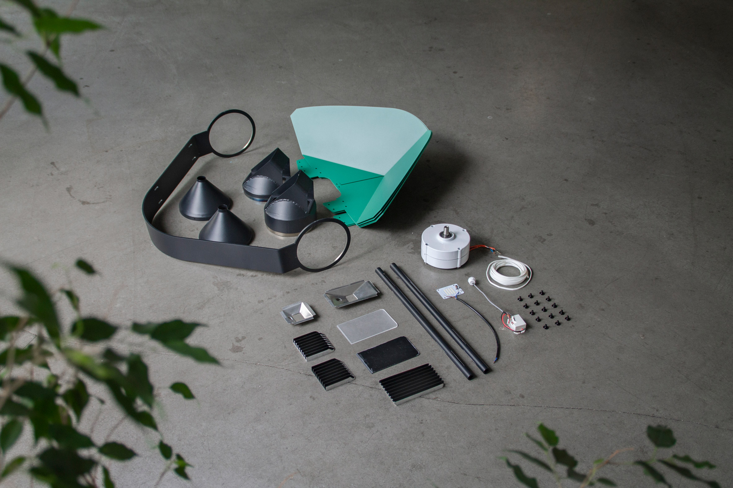 Papilio，The lamp post，street lamp，sustainable，