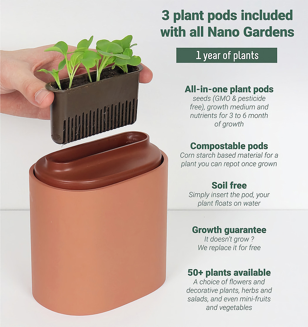 Flowerpot，intelligence，Nano Garden，plant，