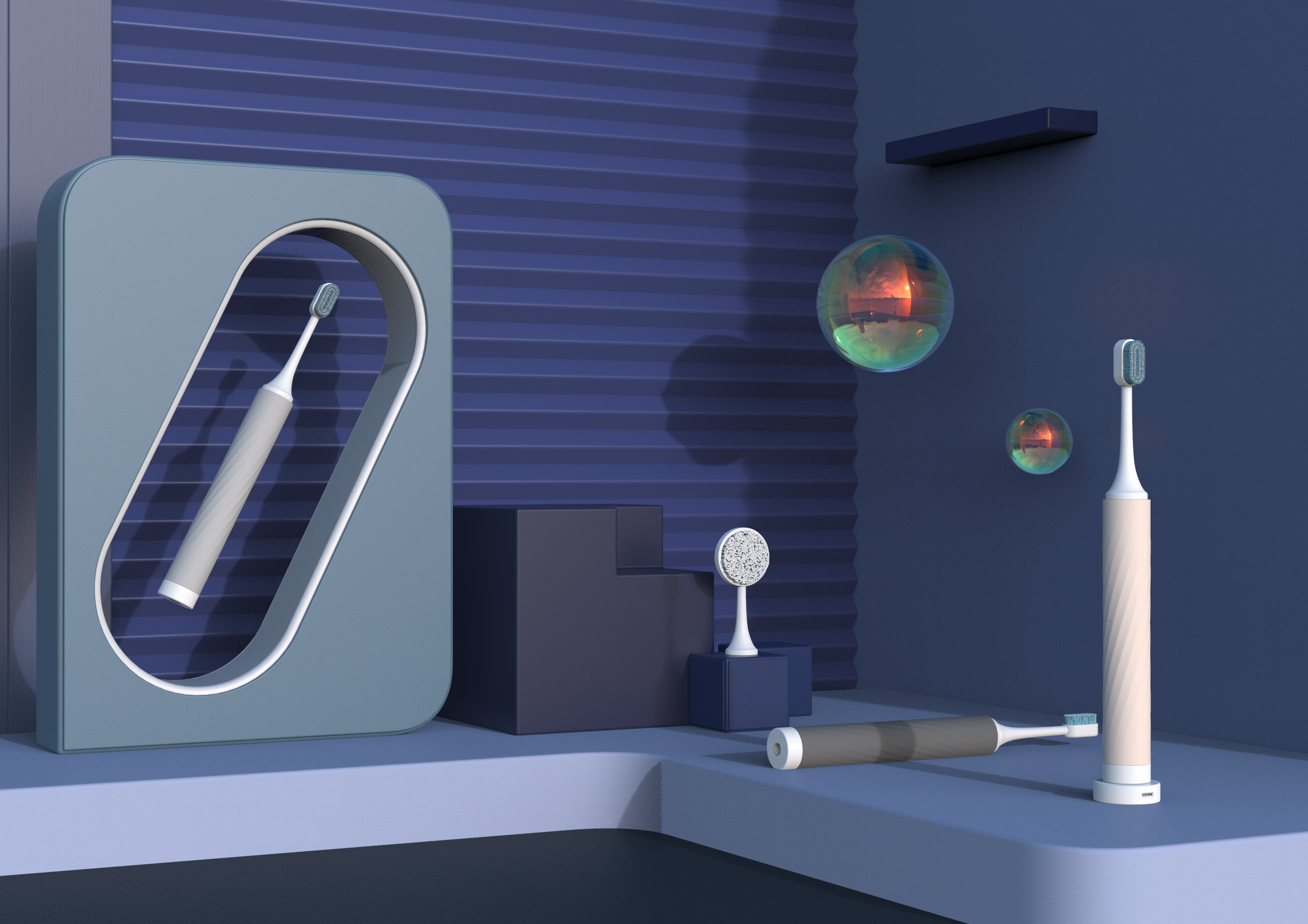 Electric toothbrush，Personal cleaning，