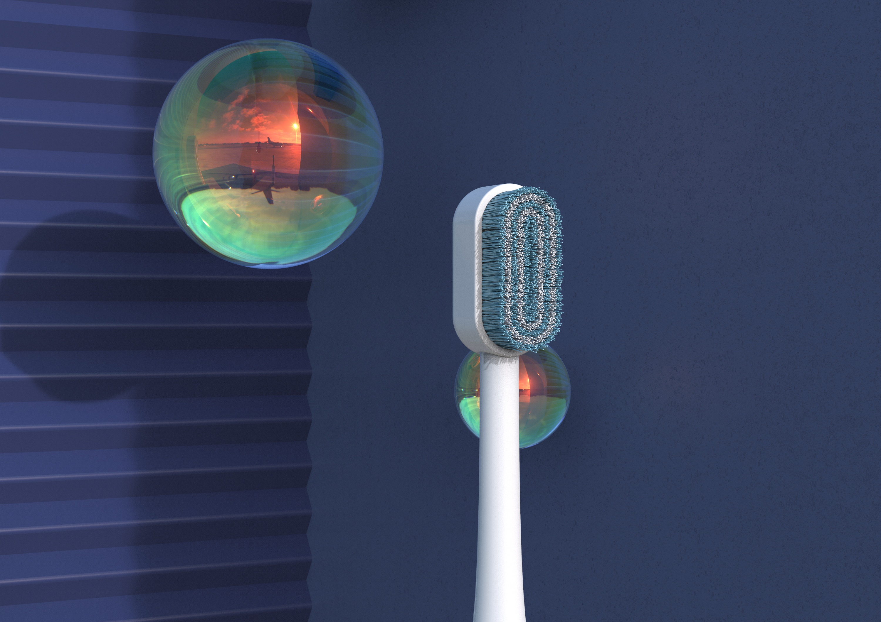 Electric toothbrush，Personal cleaning，