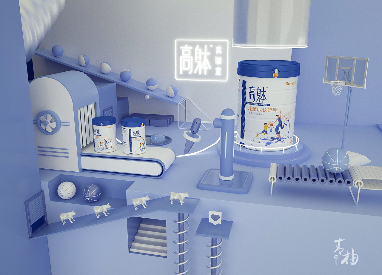 packing design，Milk powder packaging，Milk powder packaging design，First crown packaging design，Growth milk powder packaging，Maternal and infant packaging，Baby product design，Green pomelo design，