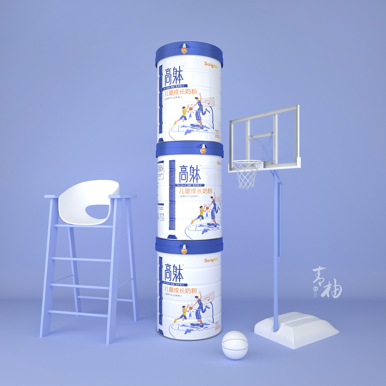 packing design，Milk powder packaging，Milk powder packaging design，First crown packaging design，Growth milk powder packaging，Maternal and infant packaging，Baby product design，Green pomelo design，