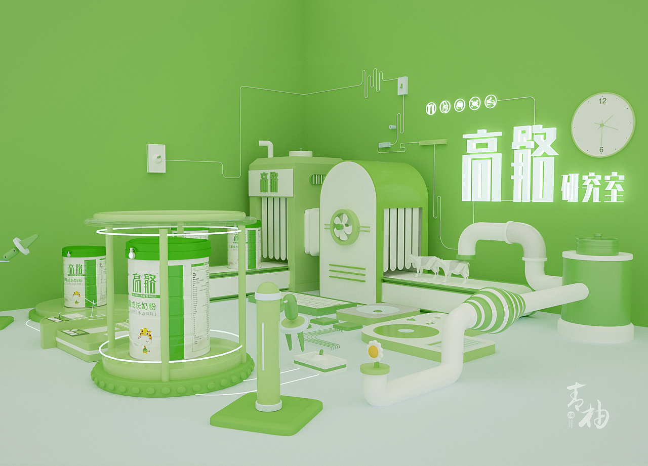 packing design，Milk powder packaging，Milk powder packaging design，First crown packaging design，Growth milk powder packaging，Maternal and infant packaging，Baby product design，Green pomelo design，