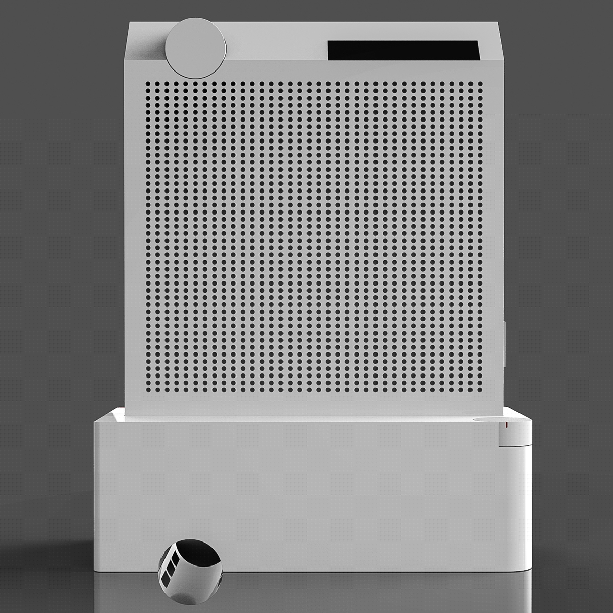 air cleaner，Split body，white，