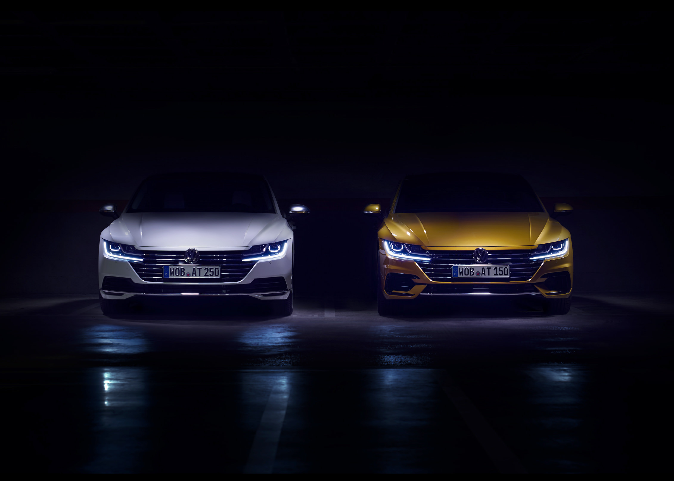 全新的大众arteon汽车社交媒体支持全球首映