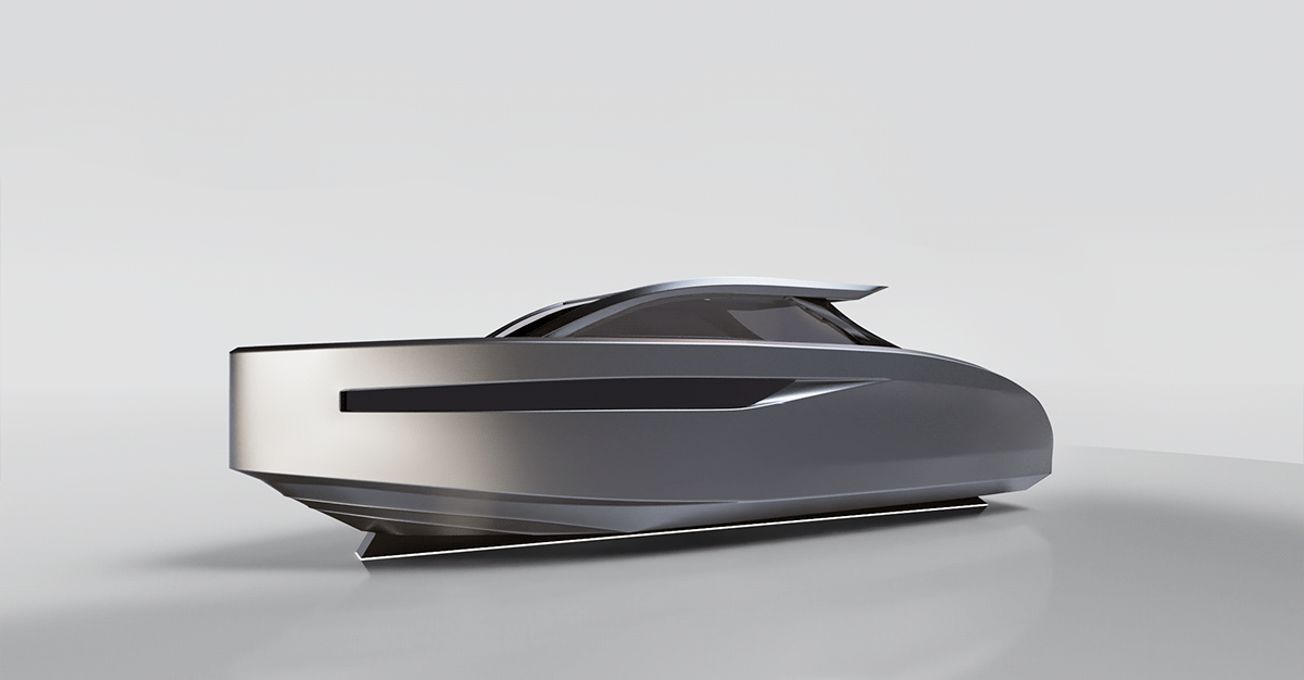 Monaco 40S，yacht，Render，