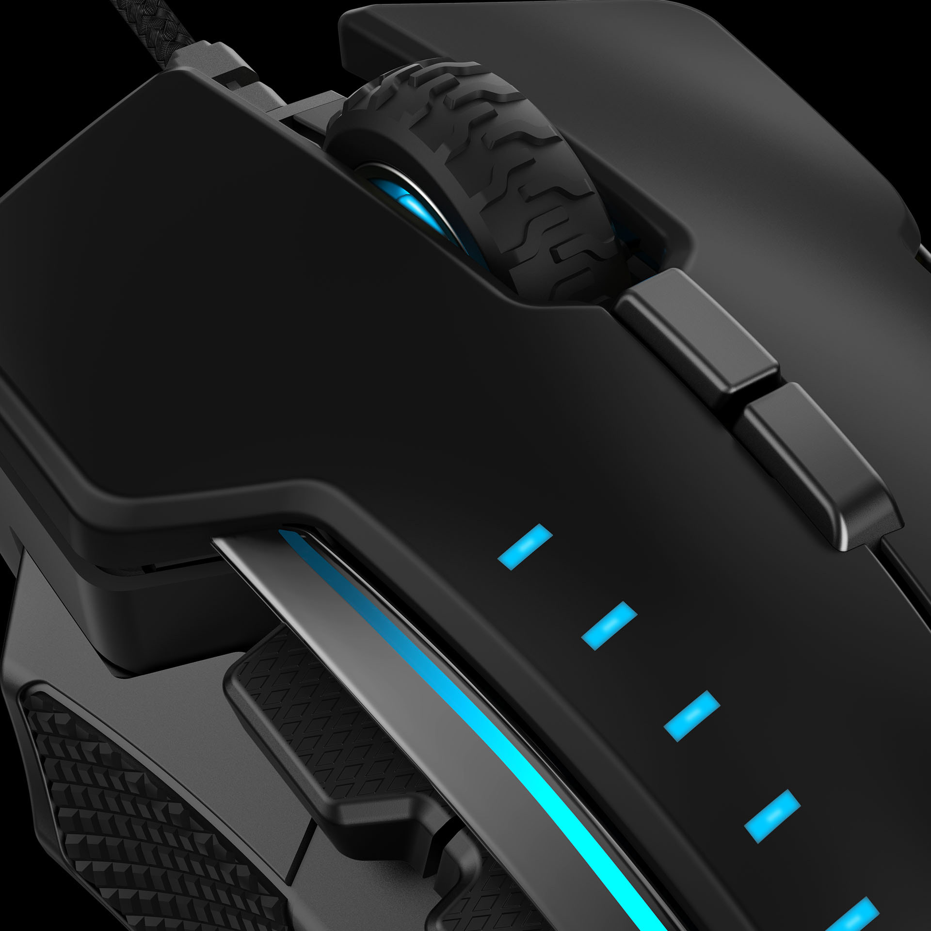 Soft scabbard，mouse，black，