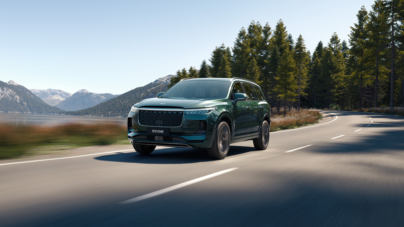 LI AUTO，automobile，industrial design，Ideal one，