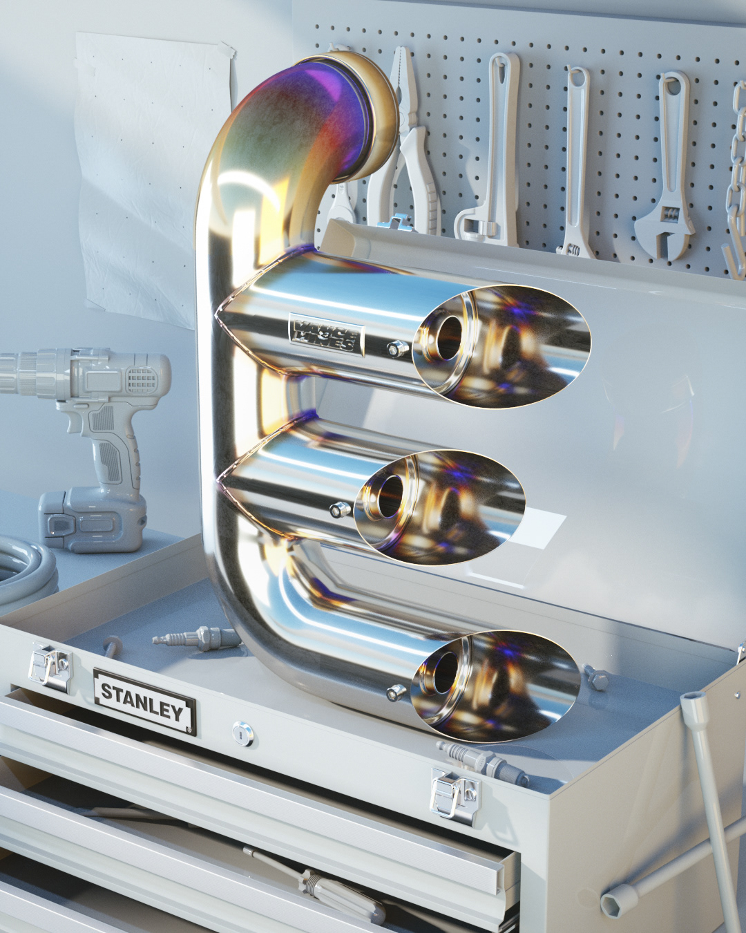 36 Days of Type，c4d，3D modeling，