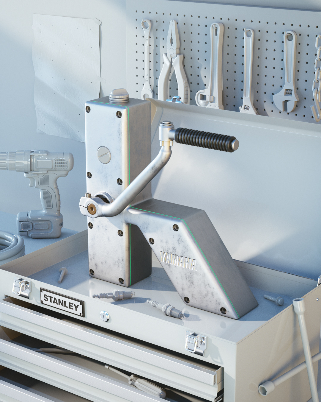 36 Days of Type，c4d，3D modeling，