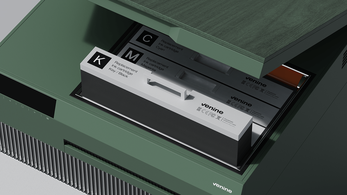 Venous，Multifunctional printer，green，