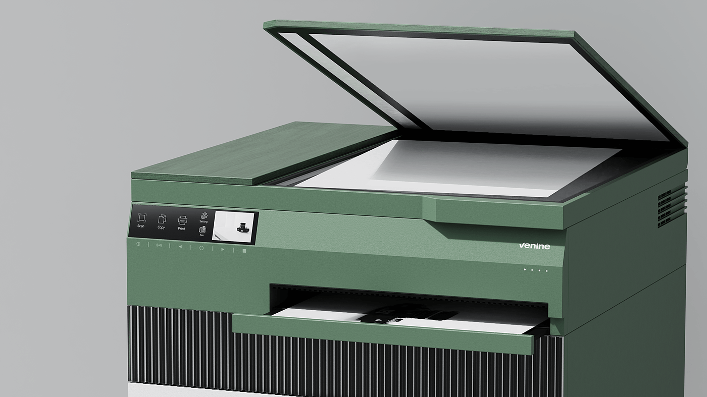 Venous，Multifunctional printer，green，