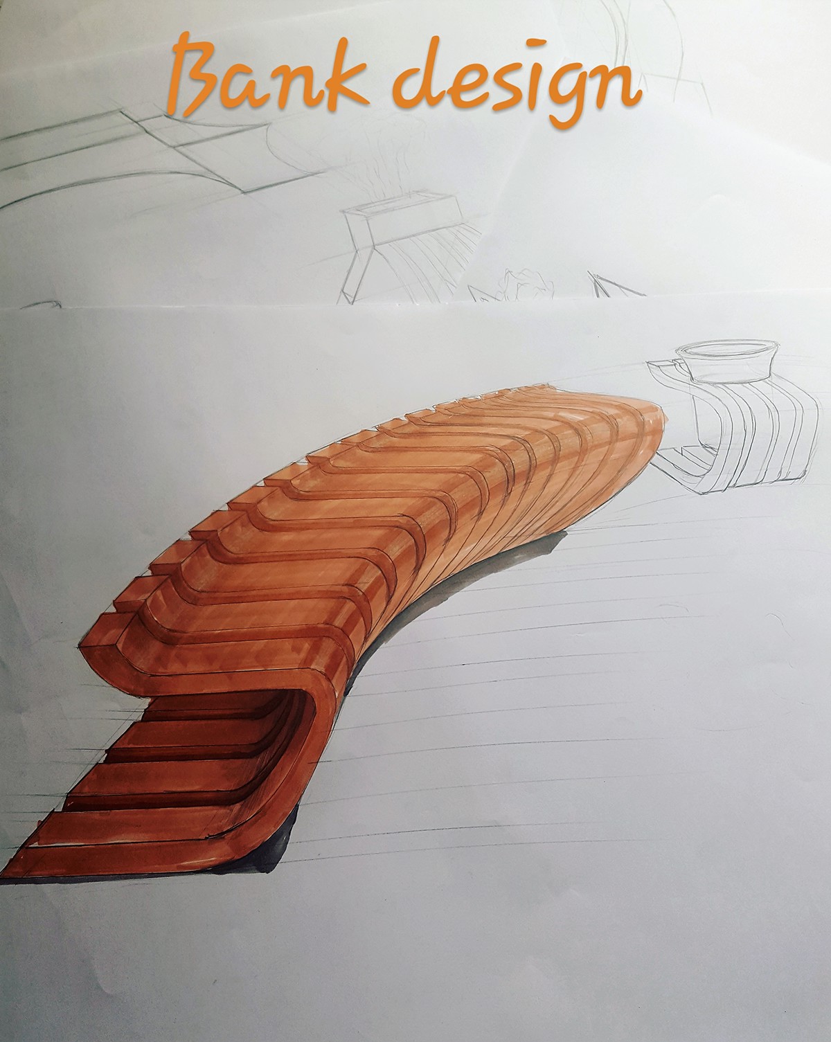 Sman's name，turkey，Hand drawn，chair，two thousand and seventeen，sketchbook，