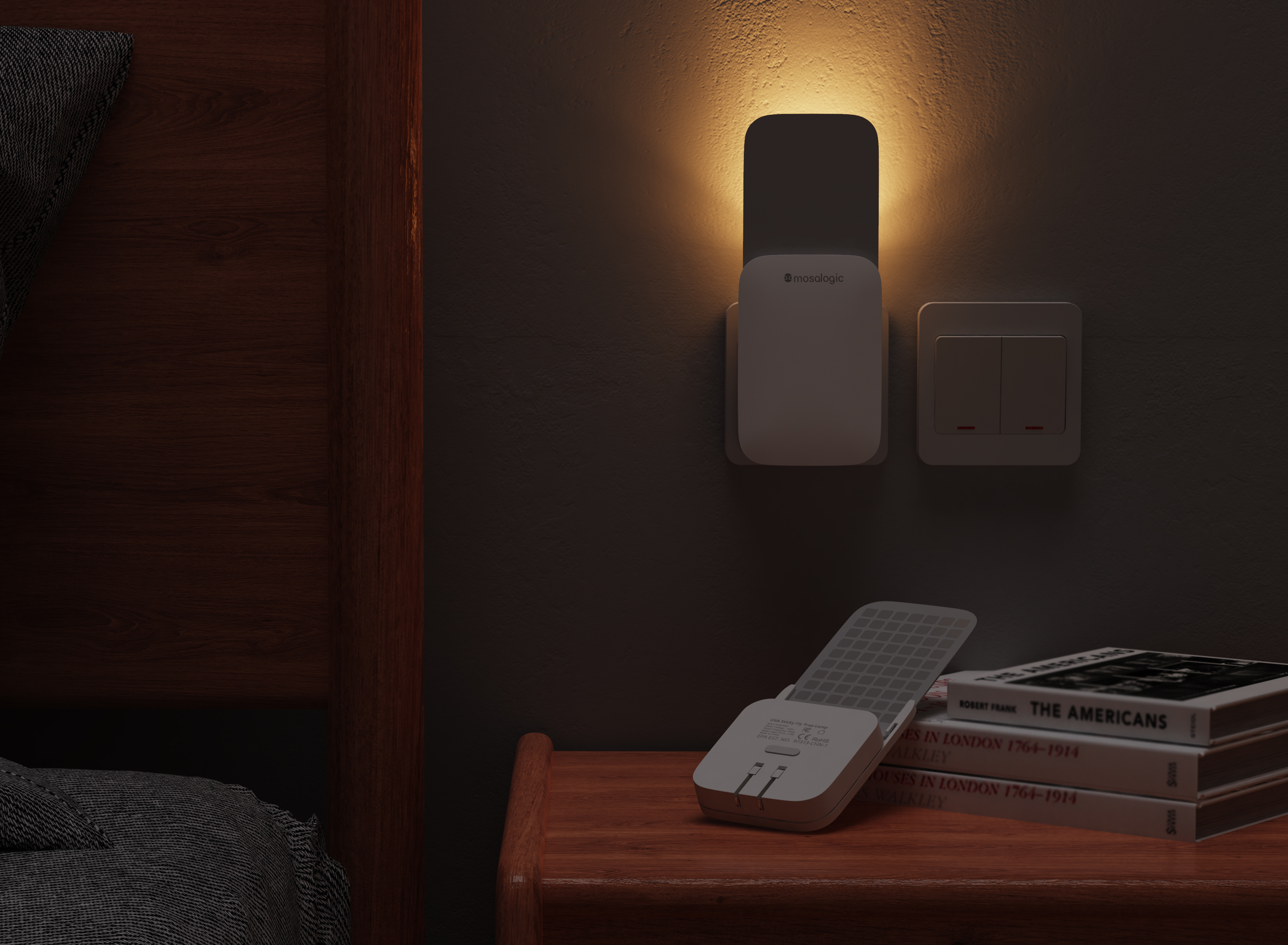 ultraviolet rays，UVA，Mosquito killing lamp，Night light，intelligence，