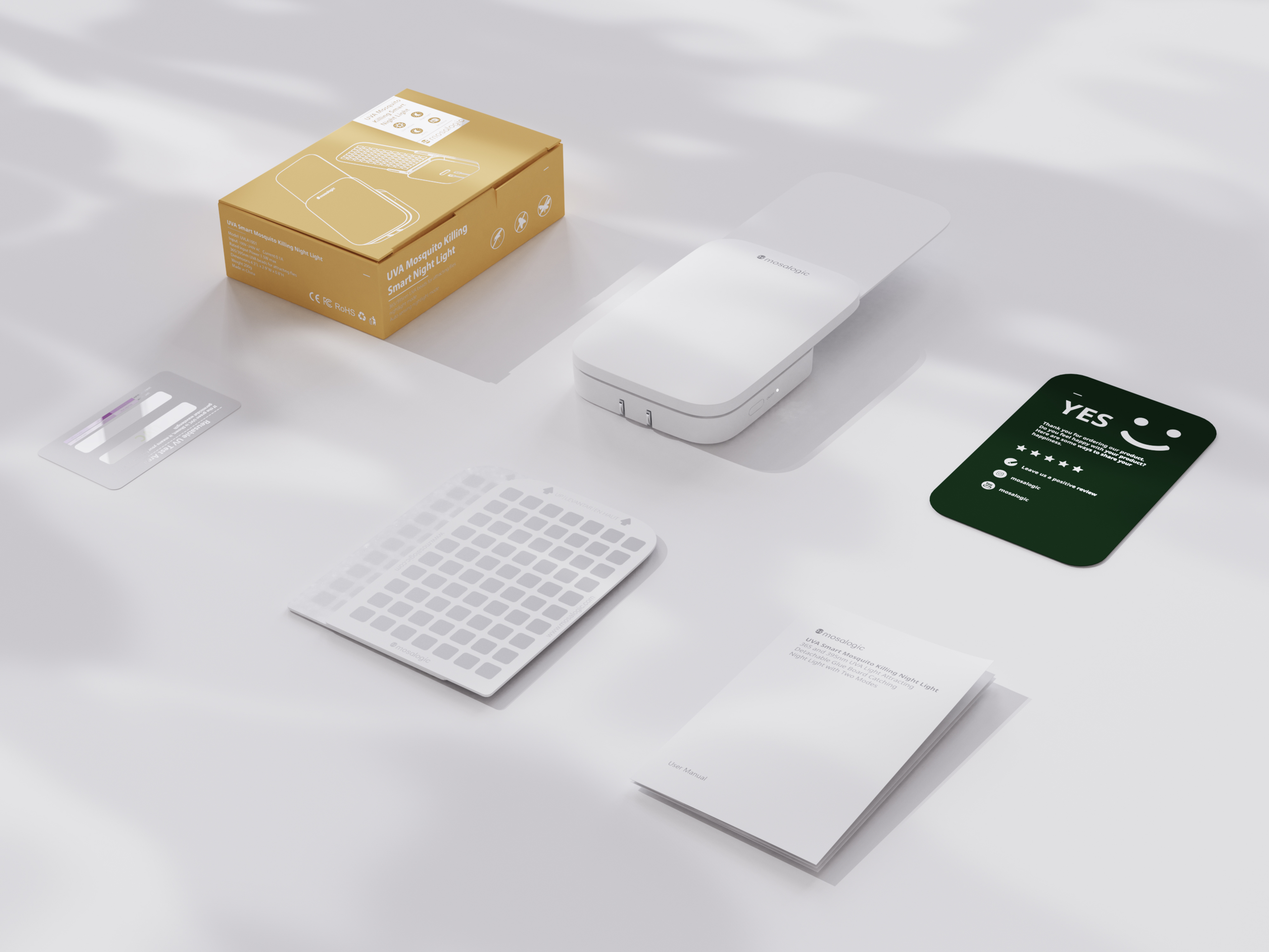 ultraviolet rays，UVA，Mosquito killing lamp，Night light，intelligence，