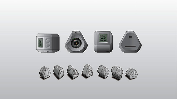 Motion camera，conceptual design，Portable，