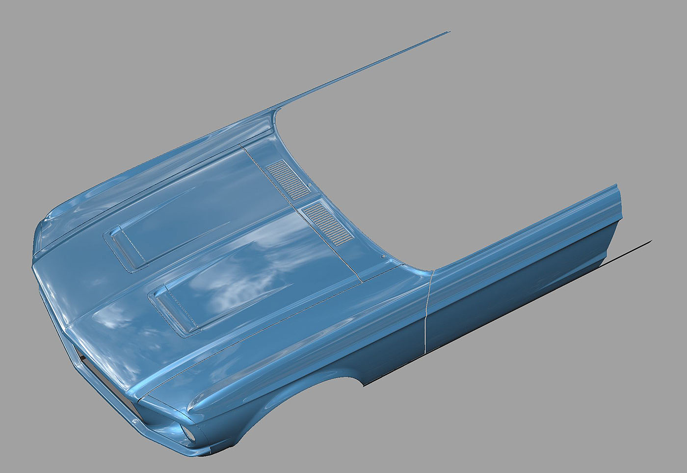 Hundred sheets，ps，Render，step，