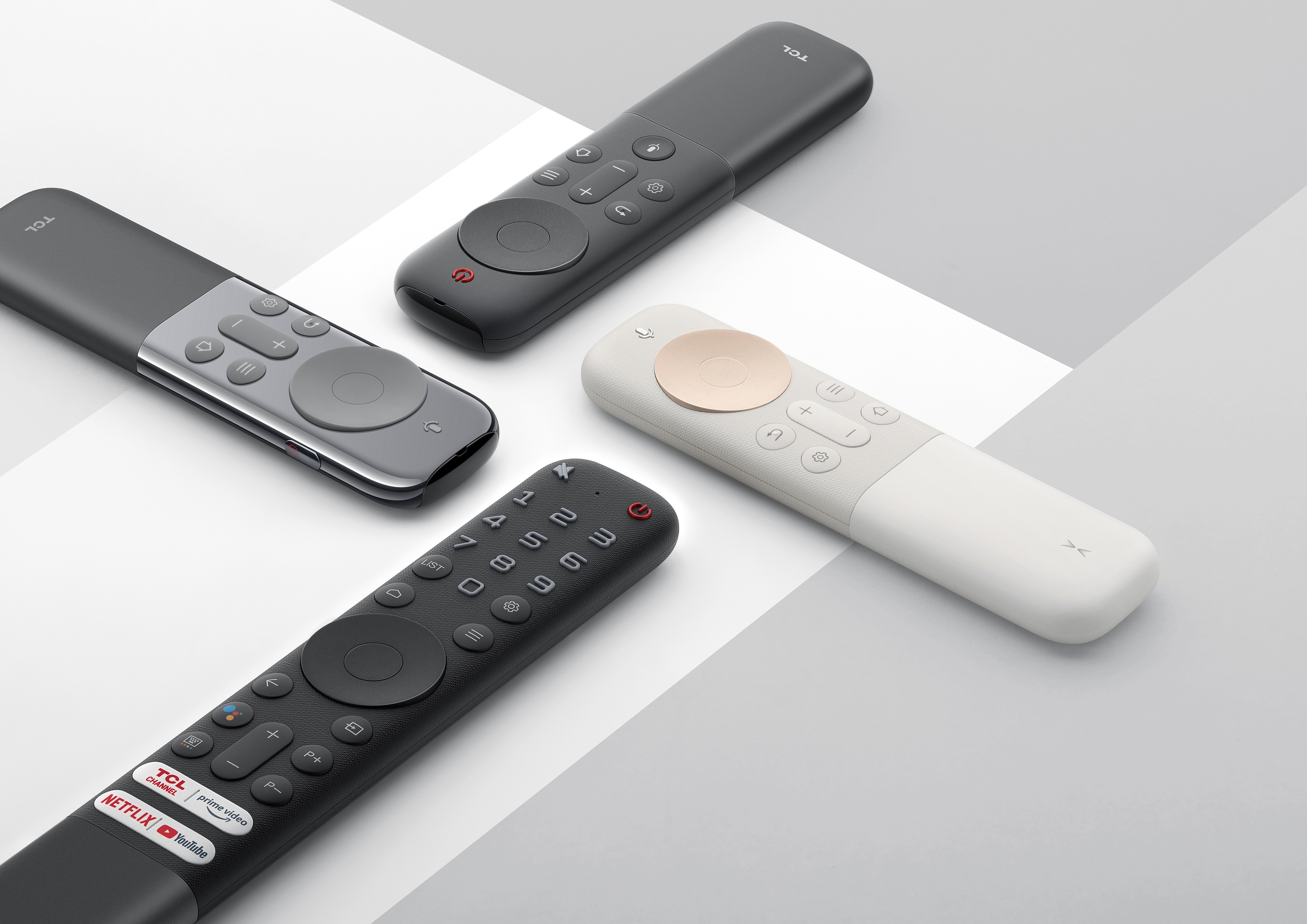 Remote control，2020 CGD contemporary good design award，Industrial design center of TCL electronics Holdings Co., Ltd，，