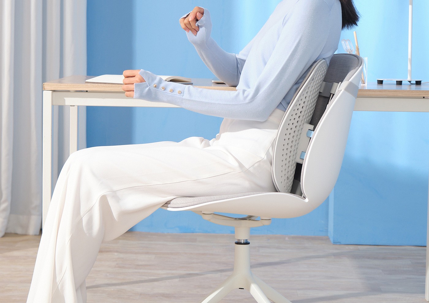 2020 CGD contemporary good design award，Ergonomically adjustable back rest，Xiamen Lefan Health Technology Co., Ltd，