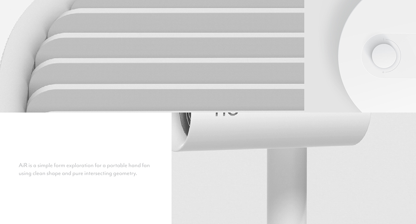 Minimalist，white，Fan，